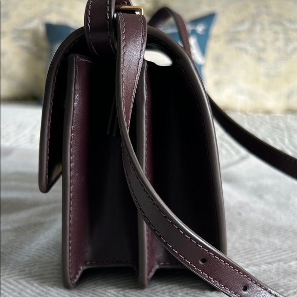 Tory Burch cordovan leather shoulder bag - Picture 3 of 6